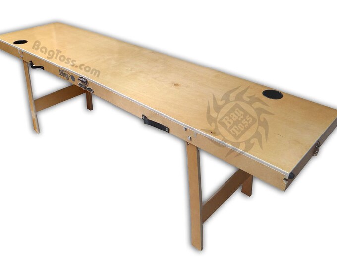 8ft Long Deluxe Folding Beer Pong Table Etsy
