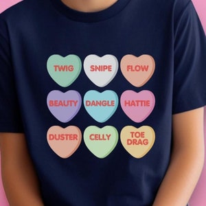 Valentines Day Hockey Conversation Candy Hearts Unisex Short Sleeve Tee | Hockey Shirt | Dangle Snipe Celly Duster | Hockey player valentine
