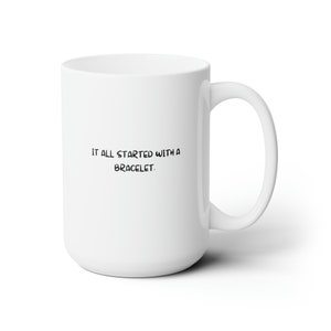 Taylor and Travis Love Story Mug 15oz | Gift | Swift | Chiefs image 4