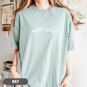 Sarcastic Mom Shirt, Mom Humor Tee, Overstimulated Mom Tshirt, Funny Exhausted Teacher Gift, Minimal Comfort Colors Tee, Unisex Relaxed Fit Bild 7