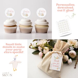 EDITABLE Pink A Silly Goose Entire Baby Shower Bundle Includes Invite ...
