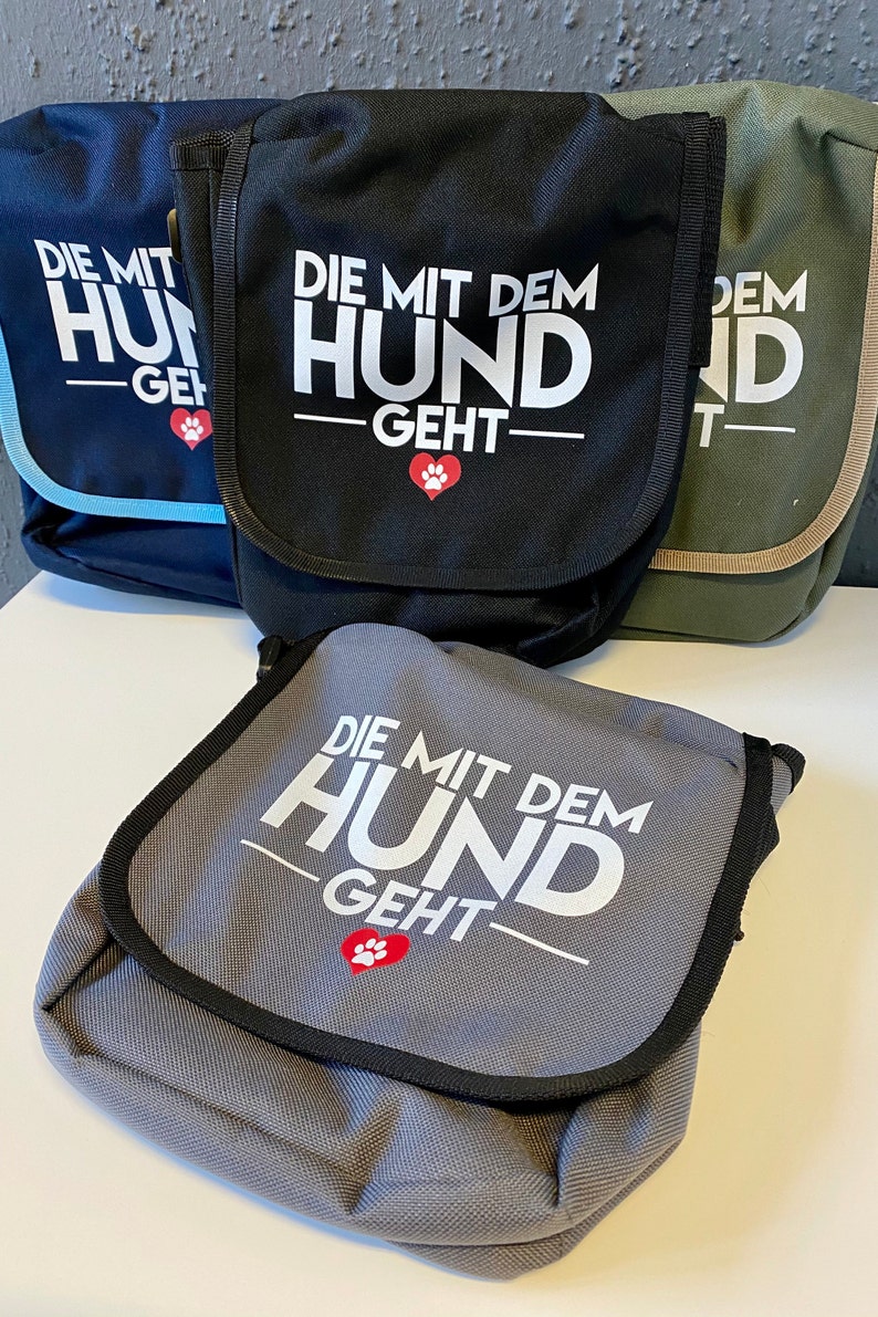 Gassitasche Die mit dem Hund geht Hund Etsy