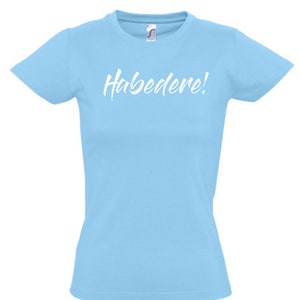 T-shirt Habedere Light Blue, Print, Shirt, Print, Summer, Short Sleeve image 1
