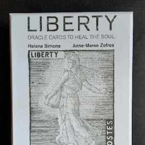Liberty Oracle Cards - 44 Oracle Cards Auto-leitura Ajuda Reiki Healing Not Tarot Deck Manifest Synchronicity
