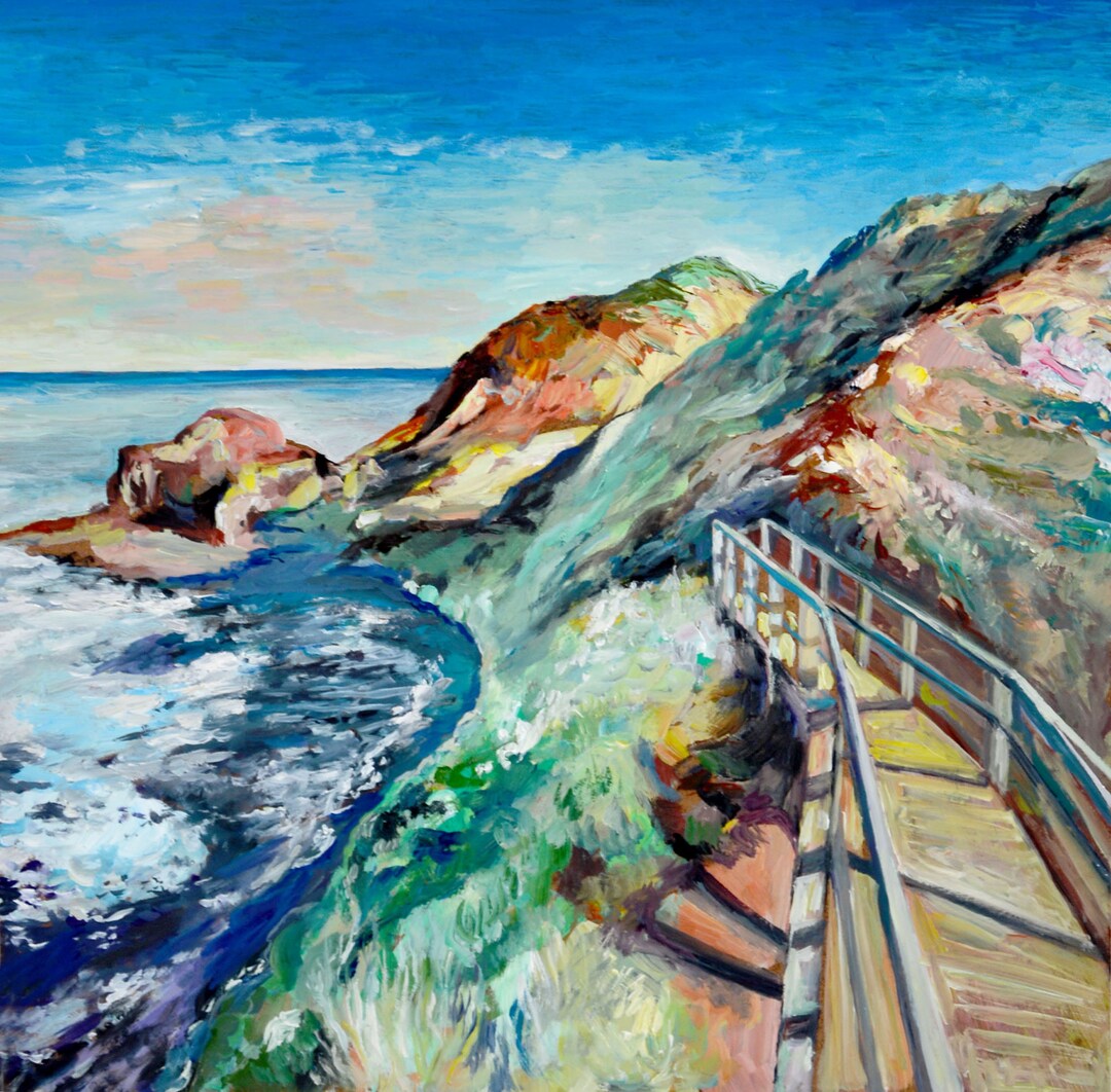 Mornington Peninsula Painting Australia Painting Impasto Oil Etsy