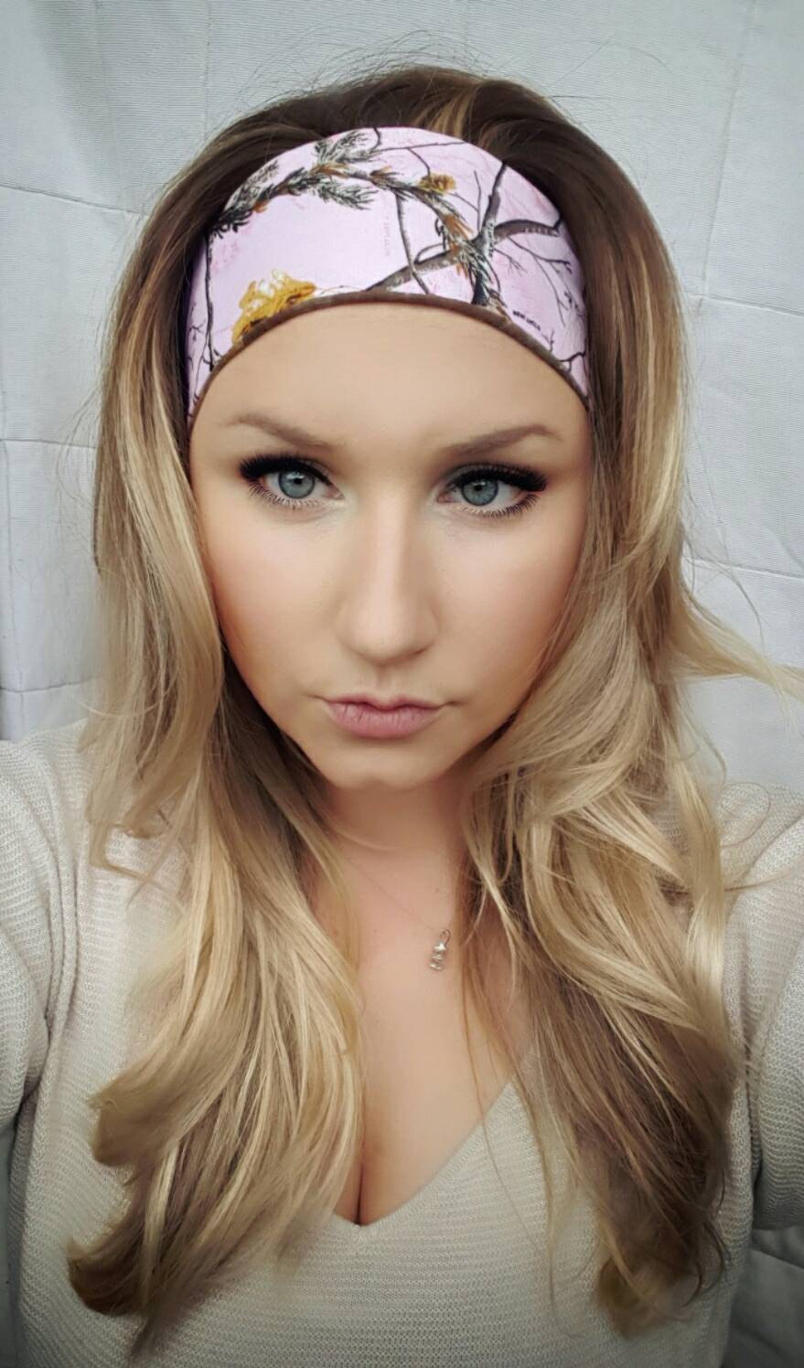 Reversible Realtree Camo & Pink Camo Single Headband Etsy