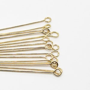 Rose Gold Eye Pin Connectors Eye Hook Screw Screw Eye Bails Screw