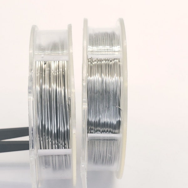 Stainless Steel Artistic  Wire, 18 Gauge to 28 Gauge, Made in the USA