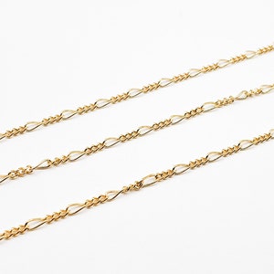 14k Gold-filled Figaro Chain Necklace - Made in the USA 14k Gold-filled Figaro Chain Necklace - Made in the USA