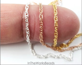 9ct rose gold silver filled belcher chain. 9ct rose gold silver filled belcher chain.