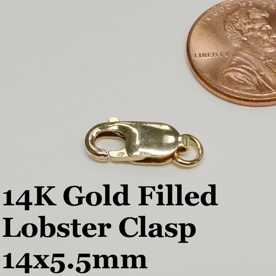 Gold filled lobster clasp deals
