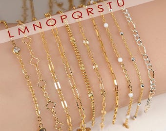 14k Gold Filled Chain – Pick Your Style and Length, Sold by the Foot, Made in the USA, Bulk Savings Available, Top 10 Popular Chains of 2026