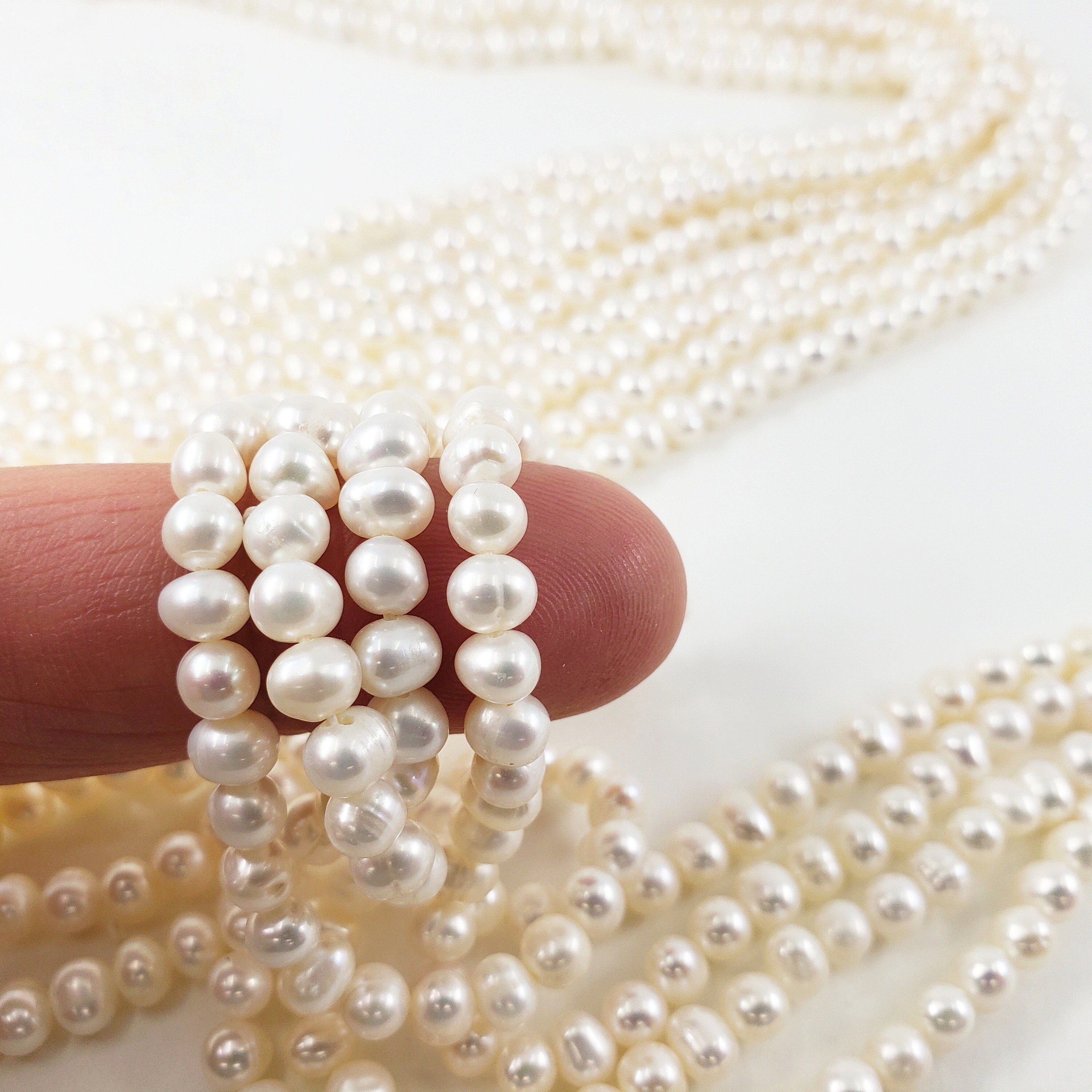 ブレスレット LESS IS MORE baby baroque pearl necklace Amazon.com: Big Baroque Pearls Lariat Necklace, 12-13MM