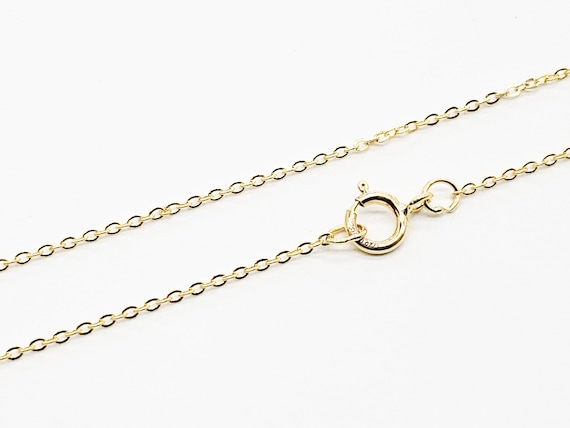 14K Gold Filled Chain Necklace Medium with Lobster Clasp / 22 (56cm)