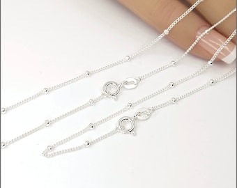 Bling Jewelry Chaîne Émaillons Fins De Singapour 1,5 Mm De Calibre 020 Pour Femmes Collier Plaqué Or 14K .925 Argent Sterling Fabriqué En Italie 16 Pouces