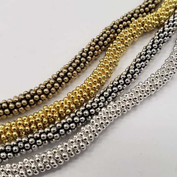 30 Pieces - Sterling Silver Bali Style Spacer Beads, 4mm Daisy, 4 Finishes, Gold and Silver, Bulk Savings Available!!!