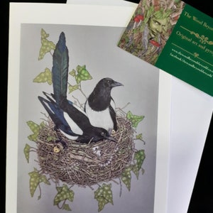 Greetings card: 'Two for joy'