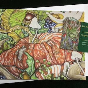 Carte de voeux d'automne