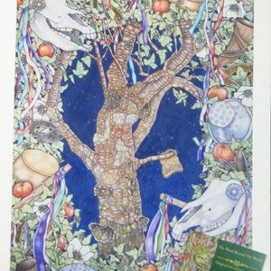 Print: &#39;Oh Apple Tree, We Wassail Thee&#39;