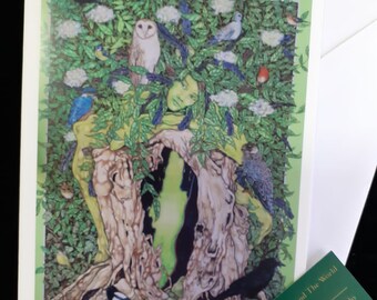 June - The Door Of The Year, greetings card.