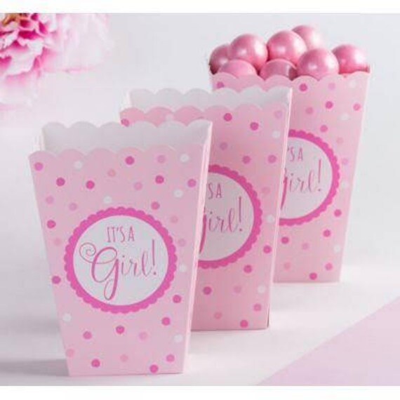 baby shower popcorn boxes