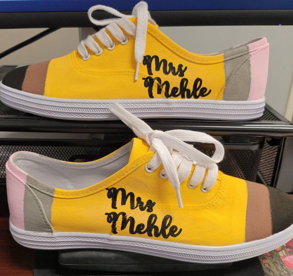 Custom school shoes outlet