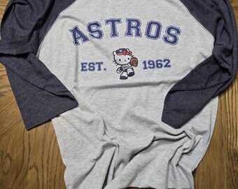 Hello Kitty Astros Raglan / Baseball Hello Kitty / Astros Raglan / Baseball Raglan