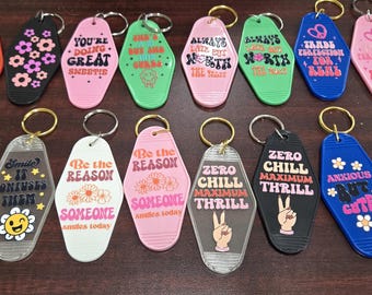 Retro Hotel / Hotel Keychains