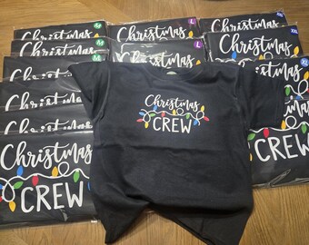 Christmas Crew Shirts/Family Christmas Shirts/Custom Shirts/Christmas Squad Shirt/Christmas Matching Shirts/Custom Christmas Group Shirts