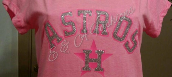 pink astros shirt