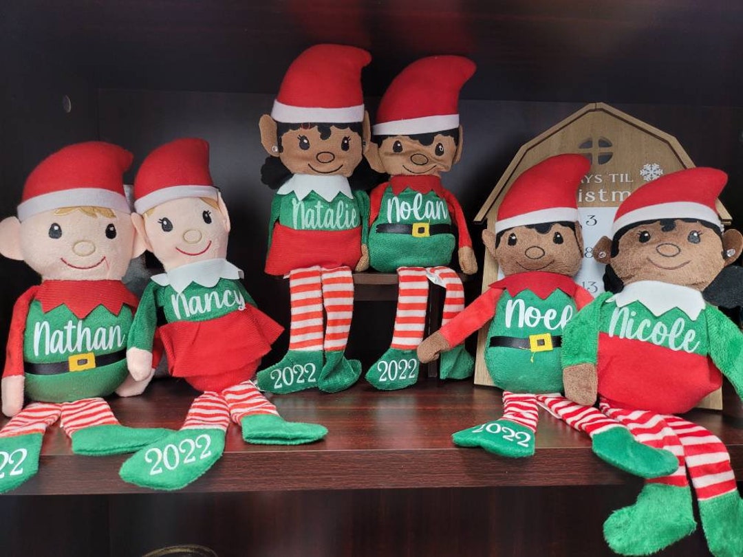Elves Personalized / Plush Christmas Elves / Christmas Gift / Stocking ...