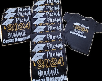 Custom Graduation Shirts / Graduation Shirts / Proud Graduate