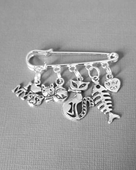 Broche Boutique Argent Cristal Chaton Broche Chat Broche Broche Boutique Argent Cristal Chaton Broche Chat Broche