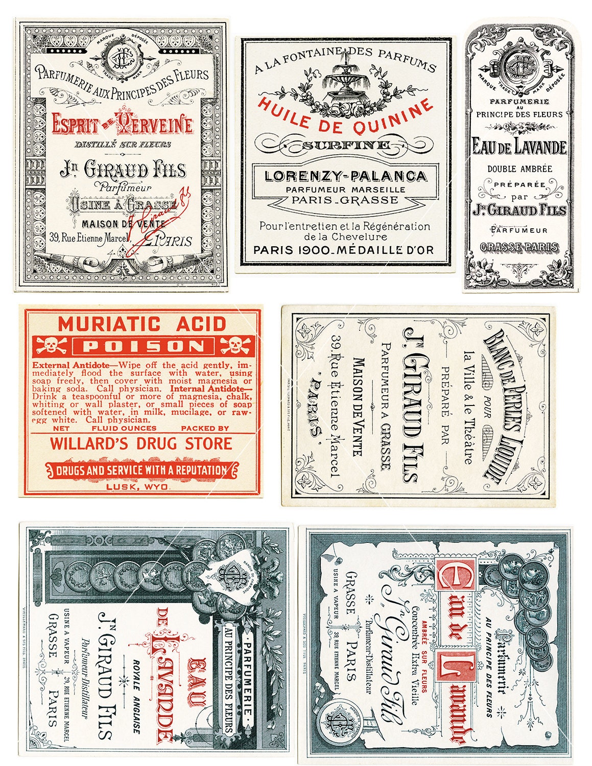 Tiny prints free labels