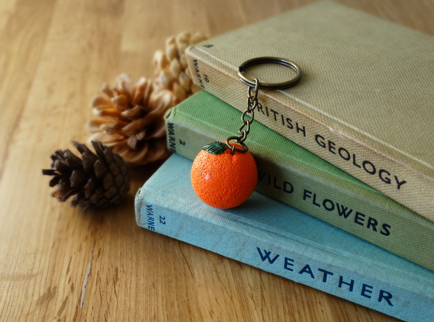 By the Shed Orange Fruit Keyring - Vegetable - Fruit - Sunshine