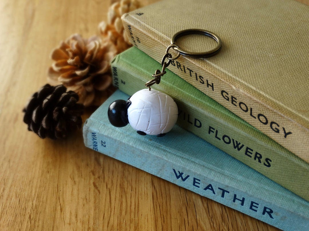 Par the Shed Sheep Keyring Blanc Agneau, Agnelage, Ferme, Cadeau