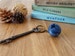 By the Shed Blueberry Keyring - Fruit - Vegetables - Gardening - Gift - Bilberry - Unique Present - The Good Life - Blue - Key Chain, Charm 