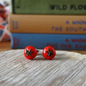By the Shed Tomato Earrings - Fruit - Vegetables - Gardening - Gift - Unique Present - The Good Life - Vegetarian Gift - Healthy - Jewellery