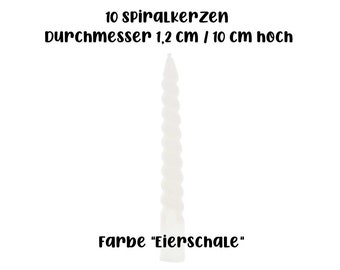 Birthday candles Spiral candles Birthday wreath