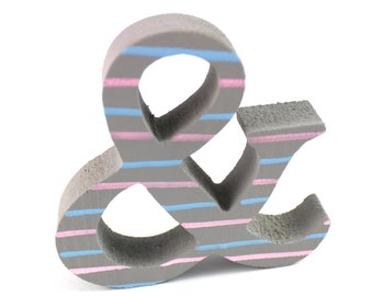 wooden letter &