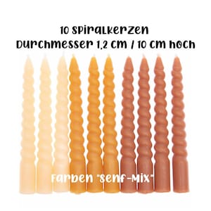 Geburtstagskerzen Spiralkerzen Geburtstagskranz