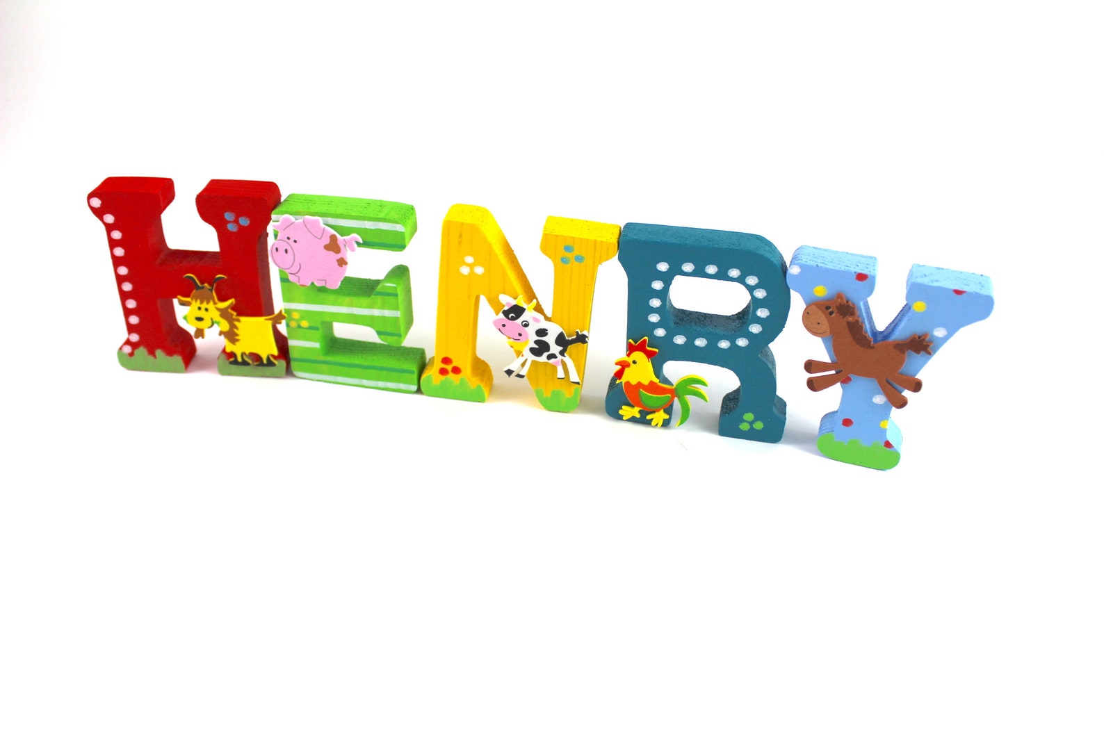 Wooden Letters Door Letters Nursery Letters Etsy