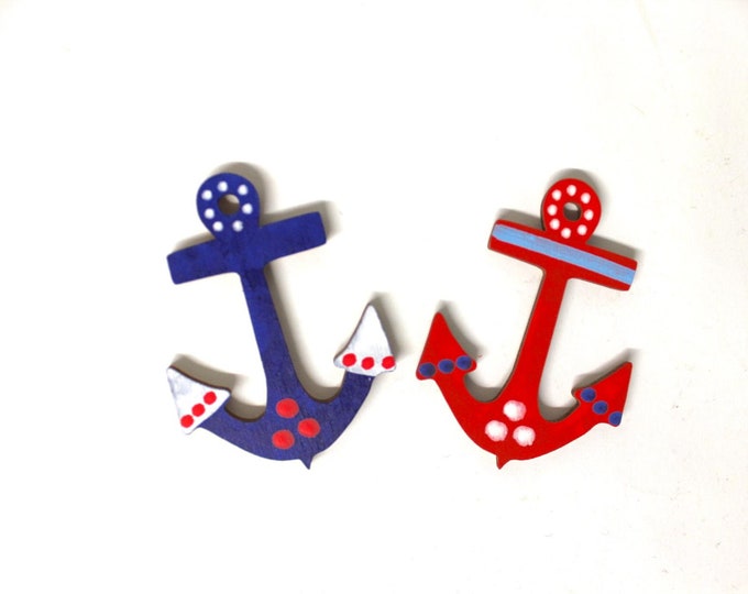 2 Anchors matching our wooden letters