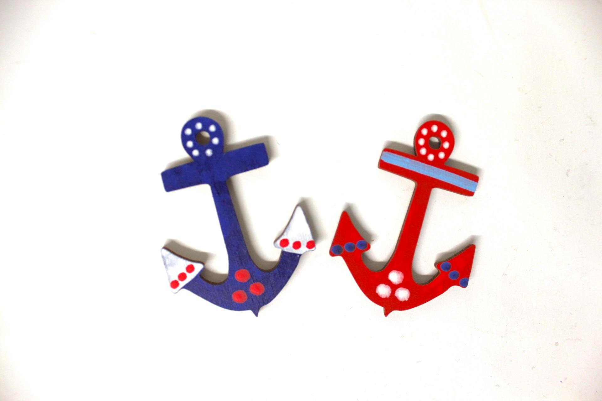 2 Anchors matching our wooden letters
