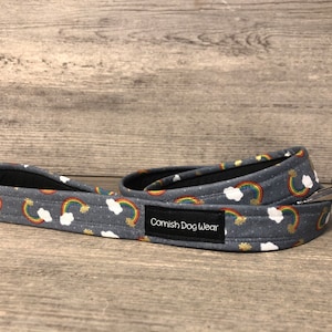 Over the Rainbow Full Fabric Dog Lead