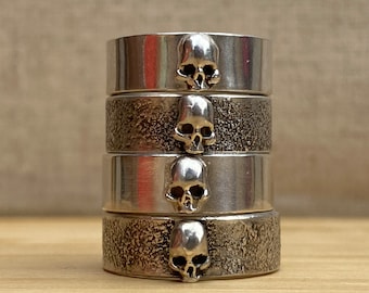 Sterling Silver Skull Rings