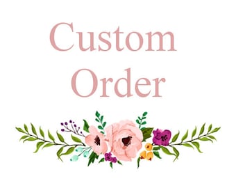 Custom Order-Add a Small Heart Initial Inside a Locket