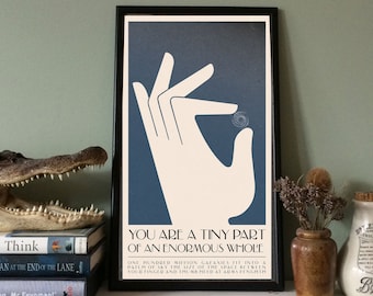 The Universe/Cosmos - Science based art print