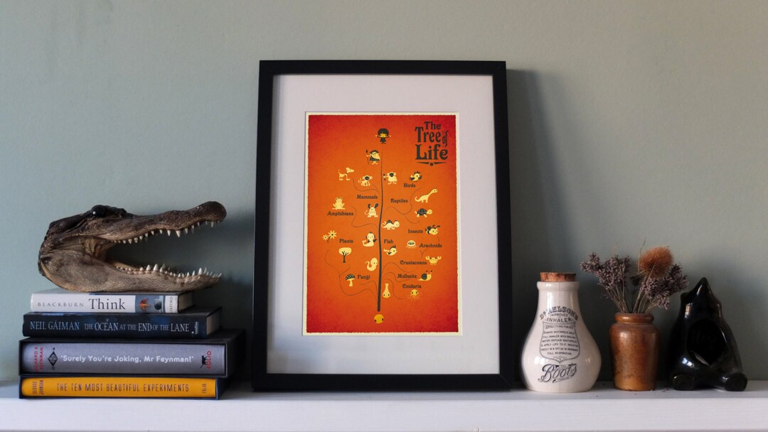 The Tree of Life - Science/evolution Art Print - SMALL or LARGE - Etsy