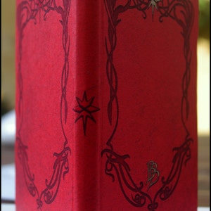 The Hobbit, The Red Book of Westmarch Fanmade Handmade A6 Dimension Blank Pages image 3